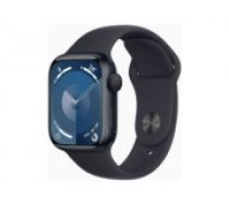 Apple                    Watch Series 9 GPS 41mm Midnight Aluminium Case with Midnight Sport Band - M/L (MR8X3ET/A)