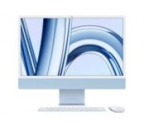 Apple iMac 24” 4.5K Retina, M3 8C CPU, 10C GPU/8GB/256GB SSD/Blue/INT (MQRQ3ZE/A)