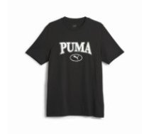 Vīriešu Krekls ar Īsām Piedurknēm Puma Squad Melns
