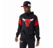 Unisex Sporta Krekls ar Kapuci New Era NBA Colour Insert Chicago Bulls Melns