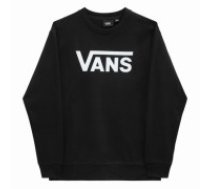 Sieviešu Sporta Krekls bez Kapuča Vans Drop V Logo BFF Crew Melns