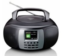 CD radio with DAB receiver Lenco SCD860BK, black/grey (SCD860BK)