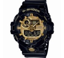 Vīriešu Pulkstenis Casio G-Shock GA-710 Ø 49 mm Melns Zelts