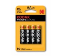 Kodak XTRALIFE alkaline AA battery (4 pack) (30952027)