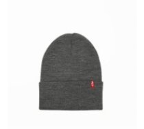 Sporta Cepure Levi's Slouchy Red Tab Beanie  Regular Tumši pelēks