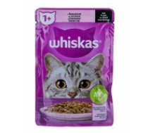 WHISKAS Adult Salmon i sauce - wet cat food - 85g