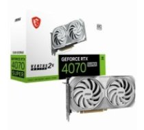 Grafikas Karte MSI GEFORCE RTX 4070 SUPER 12G VENTUS 2X WHITE OC GEFORCE RTX 4070 12 GB RAM