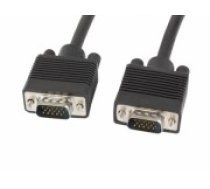 Lanberg CA-VGAC-10CC-0018-B VGA cable 1.8 m VGA (D-Sub) Black (CA-VGAC-10CC-0018-B)