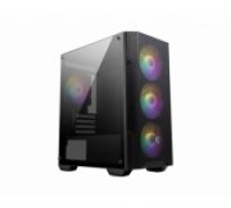 MSI MAG FORGE M100A computer case Micro Tower Black, Transparent (306-7G20A21-809)