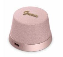 Guess głośnik Bluetooth GUWSC3ALSMP Speaker Stand różowy|pink Magnetic Script Metal (GUWSC3ALSMP)