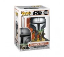 FUNKO POP! Vinila figūriņa: Star Wars: The Mandalorian ar lidojošu mugursomu (50959F)