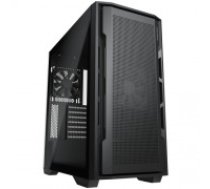 Cougar Gaming COUGAR | Uniface Black| PC Case | Mid Tower / Mesh Front Panel / 2 x ARGB Fans / TG Left Panel (CGR-5C78B)