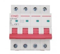 Hismart Miniature Circuit Breaker, 4P, 25A, Class C, 6kA (NV821617)