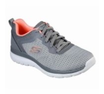 Sporta Bikses Sievietēm Skechers BOUNTIFUL 12607 GYCL  Pelēks