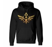 Unisex Sporta Krekls ar Kapuci The Legend of Zelda Hyrule Melns