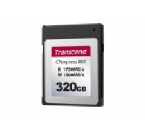 MEMORY COMPACT FLASH 320GB/CFE TS320GCFE860 TRANSCEND (TS320GCFE860)