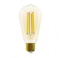 SONOFF B02-F-ST64 Smart LED Filament Bulb, 7W, E27, 1800-5000K, Wi-Fi (B02-F-ST64)