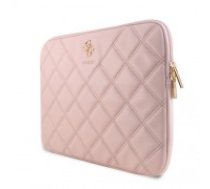 Guess PU Quilted 4G Metal Logo Laptop Sleeve 13|14" Pink (GUCS14ZPSQSSGP)