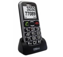 MaxCom MM462BB Senior Phone GSM - Black-Silver (MM462BB SILVER)