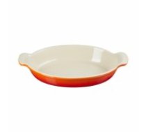 Le Creuset Cepamtrauks ovāls Heritage akmens masas 28cm / 1,6L oranžs (02027723)