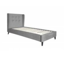 Halmar ESTELLA  90 cm bed grey (V-CH-ESTELLA_90-LOZ-POPIELATY)
