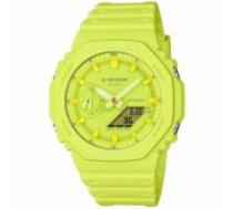 Unisex Pulkstenis Casio G-Shock GA-2100-9A9ER Dzeltens (Ø 44,5 mm)