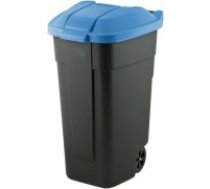 Keter Atkritumu tvertne uz riteņiem 110L melna|zila (2912900857)