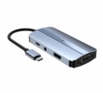 USB Centrmezgls LEOTEC Pelēks