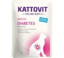 KATTOVIT Feline Diet Diabetes Salmon - wet cat food - 85g