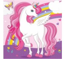 Salvetes Unicorn Rainbow 33x33cm 20gab. (633390)