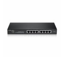 Zyxel GS1915-8 Managed L2 Gigabit Ethernet (10/100/1000) Black (GS1915-8-EU0101F)