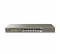 Tenda TEG1124P-24-250W network switch Unmanaged Gigabit Ethernet (10/100/1000) Power over Ethernet (PoE) (TEG1124P-24-250W)