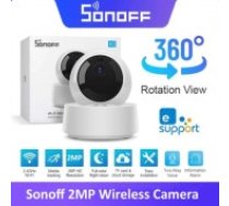 Wi-Fi bezvadu IP drošības kamera Sonoff GK-200MP2-B (6920075777413)