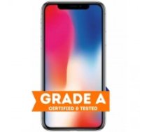 Apple iPhone X 64GB Gray, Pre-owned, A grade (X_64_MIX_AB)