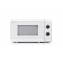 Sharp Microwave Oven YC-MS01E-C Free standing, 20 L, 800 W, White (YC-MS01E-C)