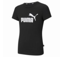Krekls ar Īsām Piedurknēm Bērniem Puma Ess Logo G Melns