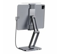 Docking station with stand for Tablet|iPad, INVZI, MH03, MagHub, 3x USB-C, 2x USB-A (MH03)