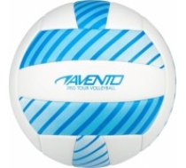 Volleyball ball AVENTO 16VF Blue/White PVC leather (16VF)