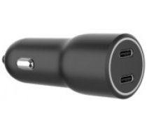 Auto lādētājs Gembird USB Type-C x 2 Black (TA-UC-C2PD40-CAR-01)