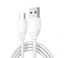 WIWU cable Pioneer Wi-C001 USB - USB-C 2,4A 1,0m white (WI-C001WH)