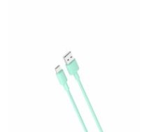 XO cable NB156 USB - USB-C 1,0 m 2,4A green (NB156GRE)