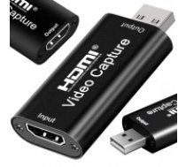 Fusion Accessories Fusion video signāla pārveidotājs HDMI uz USB melns (FUSUSBHDMBK)