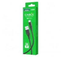 Jokade JA010 USB-A -> USB-C lādēšanas kabelis 20W | 100 cm melns (JA010UCBK)