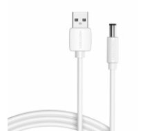 USB to DC 5.5mm Power Cable 0.5m Vention CEYWD (white) (CEYWD)