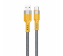 USB savienojuma ar USB-C kabelis Dudao L23AC 120W 1m (pelēks) (L23AC)