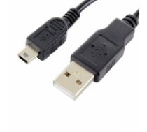 TFO Cable USB - miniUSB 1,0 m 1A black bulk (T_0011208)