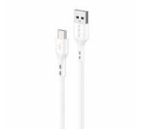 Foneng X36 USB to Micro USB Cable, 2.4A, 2m (White) (X36 MICRO / WHITE)