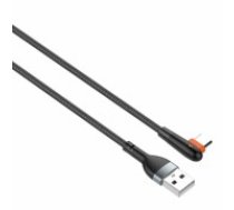 Cable USB to USB-C LDNIO LS561, 2.4A, 1m (black) (LS561 TYPE C)