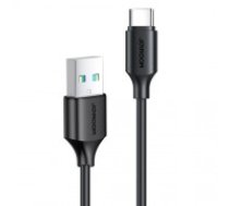 Joyroom USB uzlādes | datu kabelis - USB Type C 3A 0,25 m melns (S-UC027A9) (S-UC027A9 0.25M BLACK)