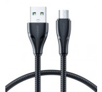 Joyroom USB cable - micro USB 2.4A Surpass Series for fast charging and data transfer 1.2 m black (S-UM018A11) (S-UM018A11B)